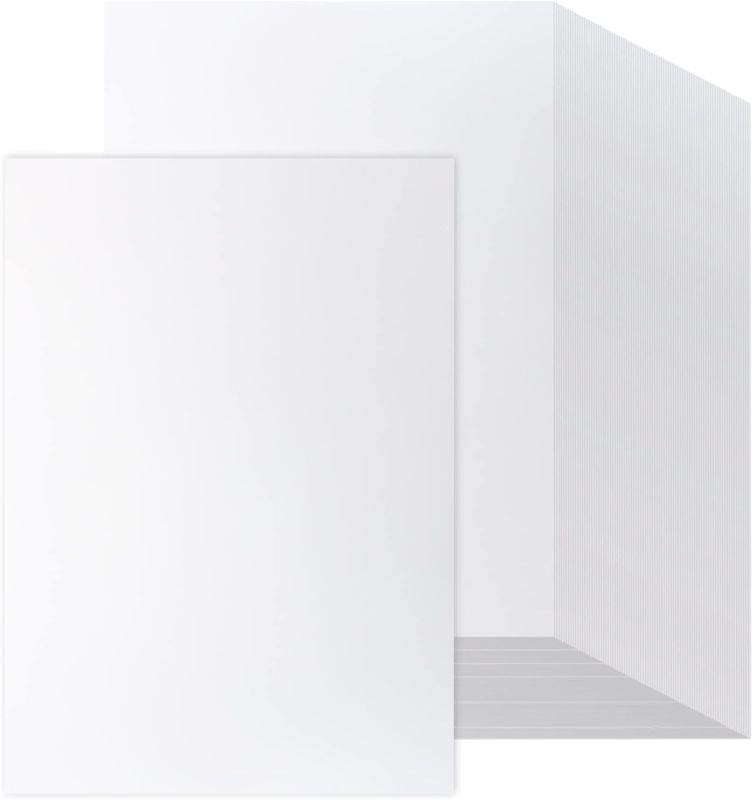 Photo 1 of 100 Sheets White Card Stock Paper