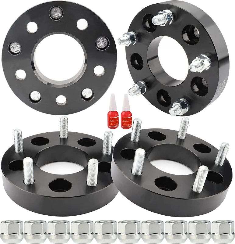 Photo 1 of 1.25'' Wheel Adapters 5x5 to 5x5.5 (5x127 to 5x139.7) Bore 78.3mm for Safari Astro Wrangler JK Mercury Marquis with 1/2 Studs
