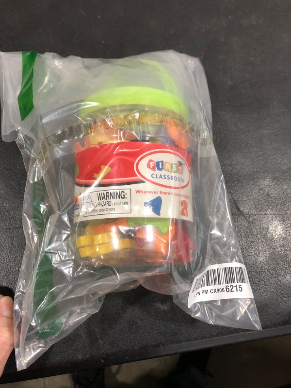 Photo 1 of ABCaptain Magnetic Letters Numbers Alphabet ABC 123 Fridge Magnets Preschool Educational Learning Plastic Toy Set Uppercase Lowercase Math Symbols for Toddlers Kids (78 PCS)