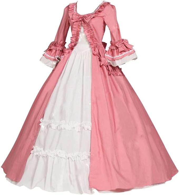 Photo 1 of 1791's lady Women's Victorian Rococo Dress Inspiration Maiden Costume