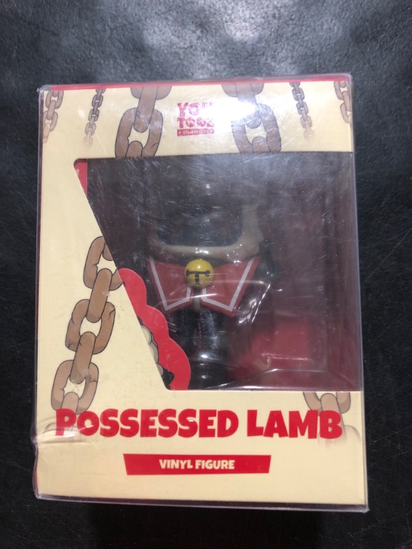 Photo 2 of Youtooz Possessed Lamb 5.4" Vinyl Figure, Official Licensed Collectible from Cult of The Lamb Videogame, by Youtooz Cult of The Lamb Collection