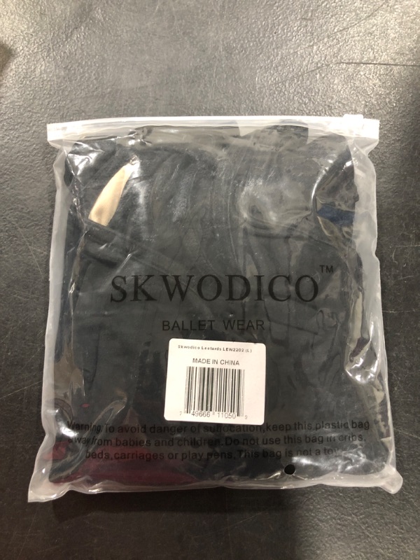 Photo 1 of DanceForma Double Strap Leotard with Mesh Scoop Back and Cross Straps Skwodico LEW2202 Large