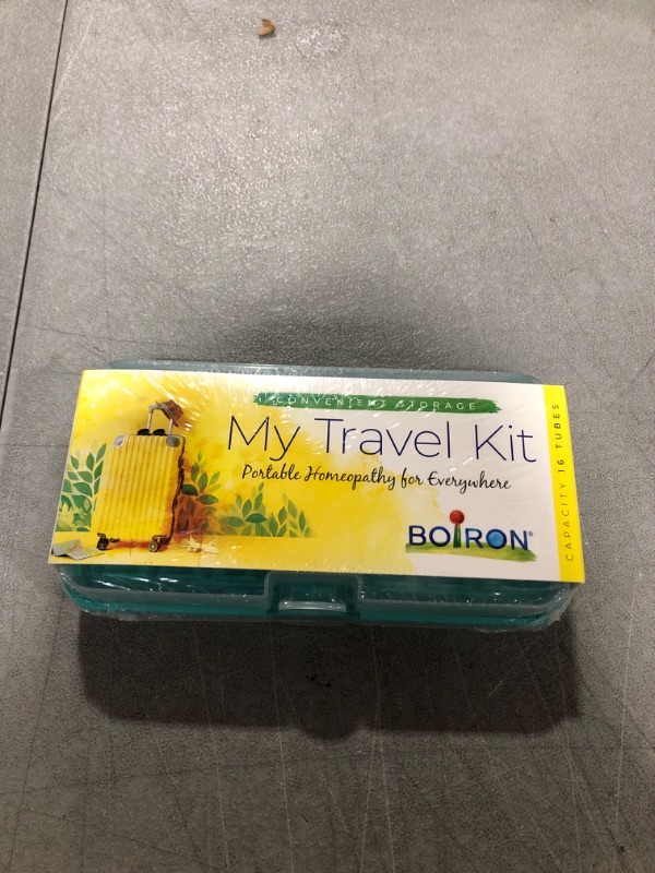 Photo 1 of Boiron My Travel Kit case for homeopathic Medicine Storage to Hold boiron Tubes, Empty