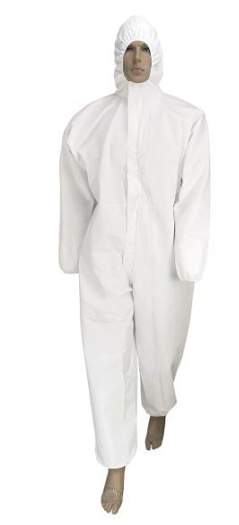 Photo 1 of 2 PACK- Seniorwear Disposable Isolation Coveralls - XL
