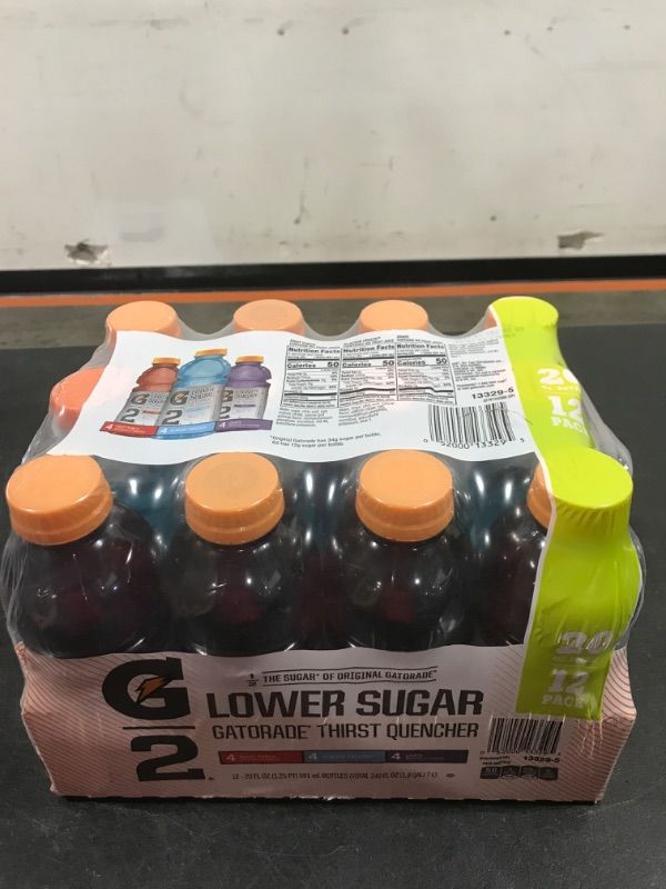 Photo 2 of Gatorade G2 Thirst Quencher Variety Pack, 20 Ounce Bottles (Pack of 12) G2 Variety Pack 20 Fl Oz (Pack of 12) BB 12/2023