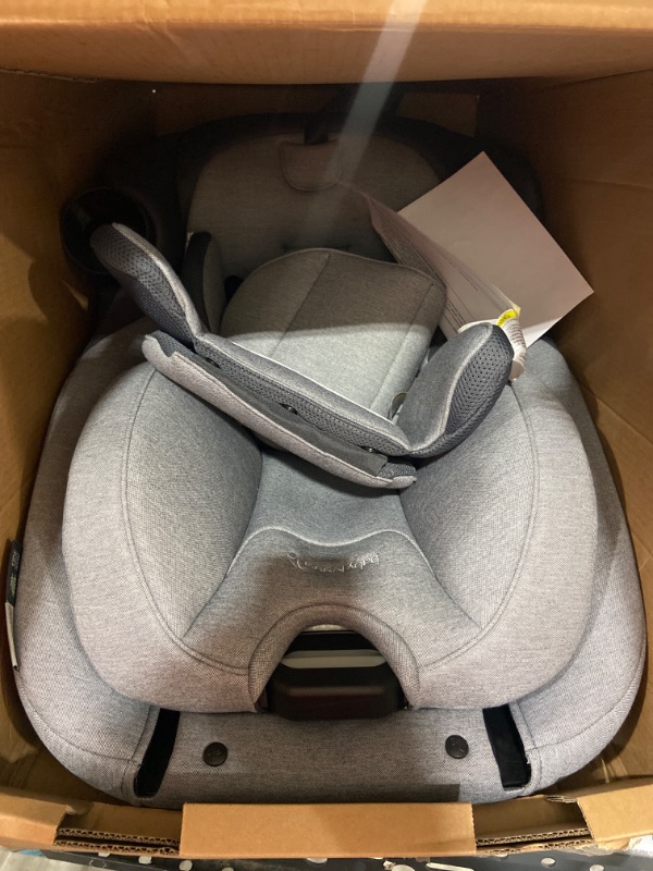 Photo 2 of Baby Jogger City Turn Rotating Convertible Car Seat | Unique Turning Car Seat Rotates for Easy in and Out, Onyx Black
