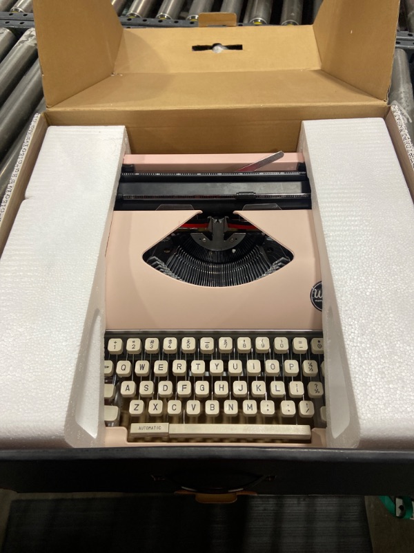 Photo 2 of We R Memory Keepers 0718813102971 Typewriter Typecast-Pink