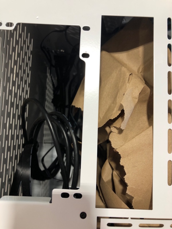 Photo 1 of NZXT H9 Flow Dual-Chamber ATX Mid-Tower PC Gaming Case – High-Airflow Perforated Top Panel – Tempered Glass Front & Side Panels – 360mm Radiator Support – Cable Management – White