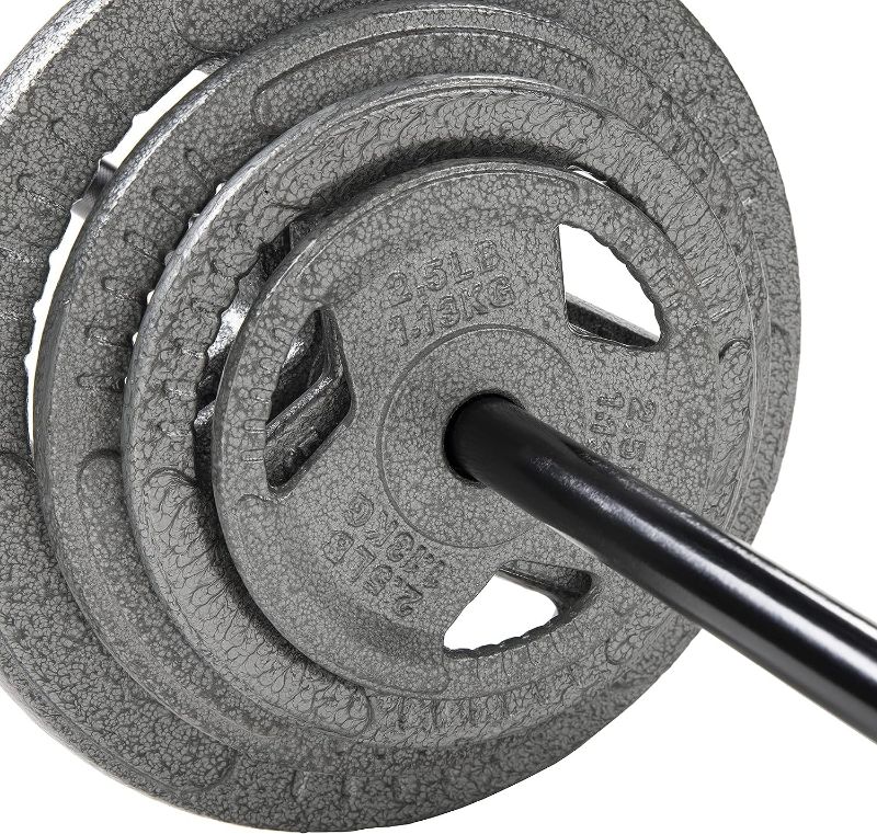 Photo 2 of Barbell Standard Weightlifting Barbell, 