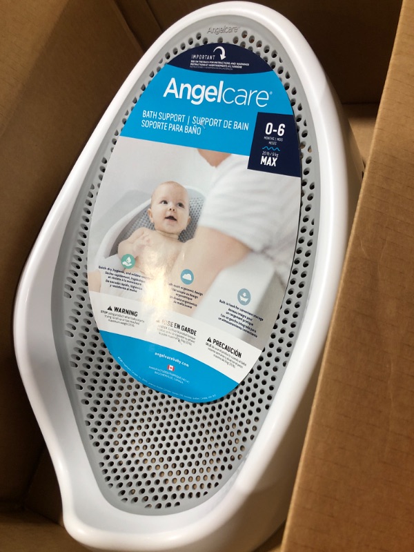 Photo 2 of Angelcare Baby Bath Support (Grey) | Ideal for Babies Less than 6 Months Old