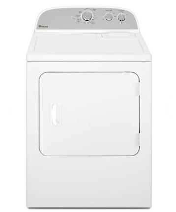 Photo 1 of Whirlpool 7-cu ft Reversible Side Swing Door Gas Dryer (White)