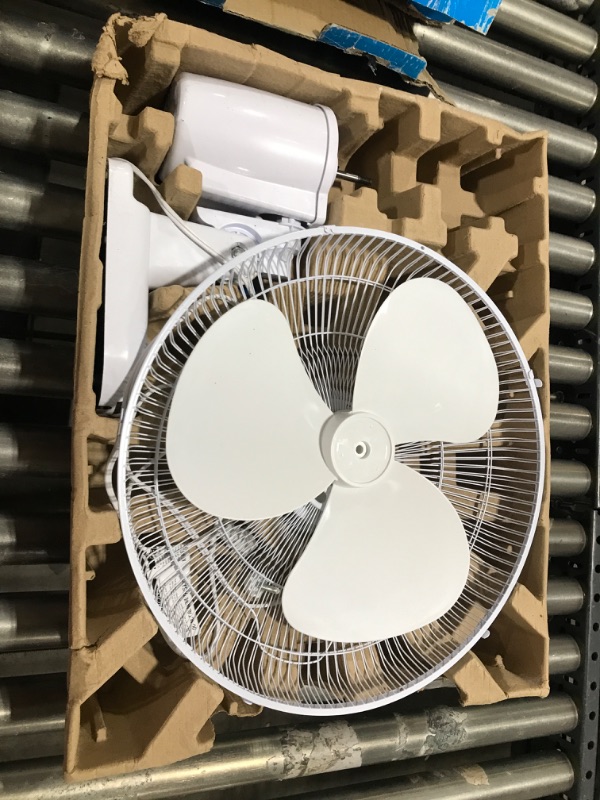 Photo 2 of Commercial Cool 16 inch Wall Fan with Remote, White (CCFWR16W)