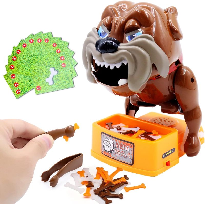 Photo 1 of Funny Electronic Pet Dog Toys, Funny Parent Child Games, Dog Board Games,Tricky Toy Games, Flake Out Bad Dog Bones Cards