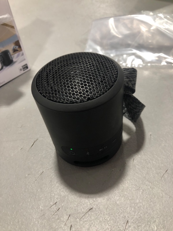 Photo 2 of Sony SRS-XB13 EXTRA BASS Wireless Bluetooth Portable Lightweight Compact Travel Speaker, IP67 Waterproof & Durable for Outdoor, 16 Hour Battery, USB Type-C, Removable Strap, and Speakerphone, Black Black Speaker