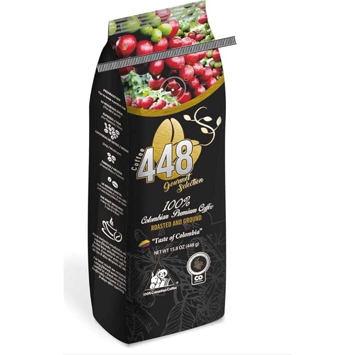 Photo 1 of 448 COFFEE MEDIUM ROASTED GROUND Premium Colombian, Gourmet Excelso quality coffee