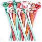 Photo 1 of 32 Pieces Christmas Pens Set Xmas Holiday Ballpoint Pens Ink Pen Novelty Pens for Christmas Goodie Stuffer Party Gift