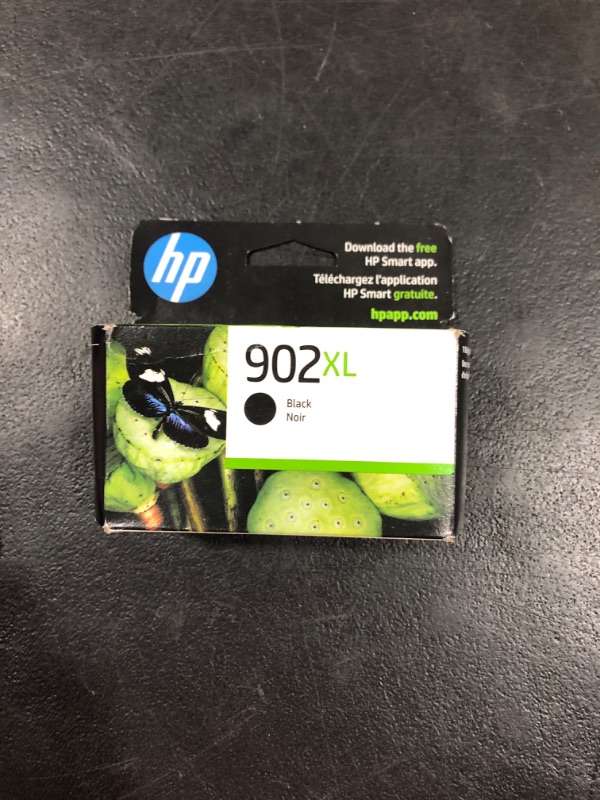 Photo 2 of HP 902XL Black High-yield Ink Cartridge | Works with HP OfficeJet 6950, 6960 Series, HP OfficeJet Pro 6960, 6970 Series | Eligible for Instant Ink | T6M14AN XL Black Ink