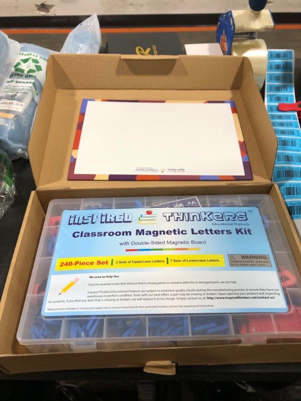 Photo 3 of CLASSROOM MAGNETIC LETTER KIT 