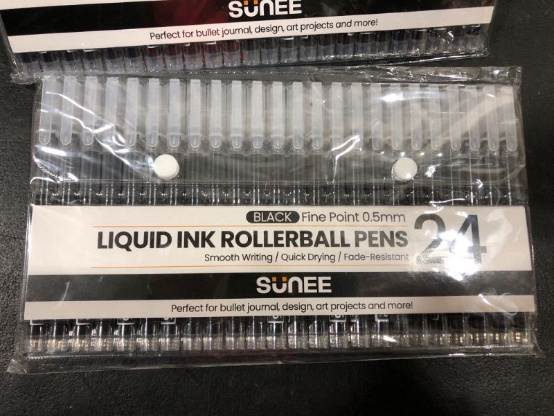 Photo 1 of LIQUID INK ROLLERBALL PENS 