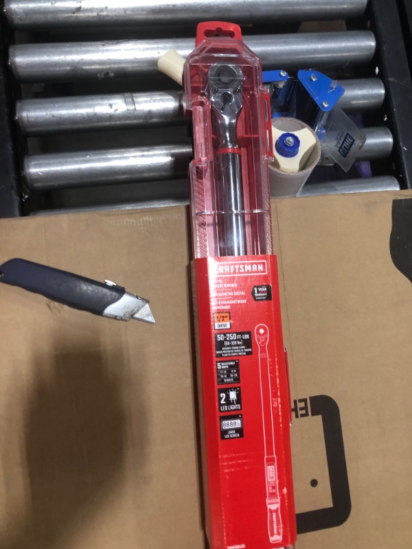 Photo 1 of CRAFTSMAN Digital Torque Wrench, SAE, 1/2-Inch (CMMT99436)