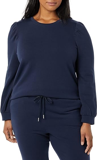 Photo 1 of Amazon Aware Women's Puff Sleeve Sweatshirt Size XL