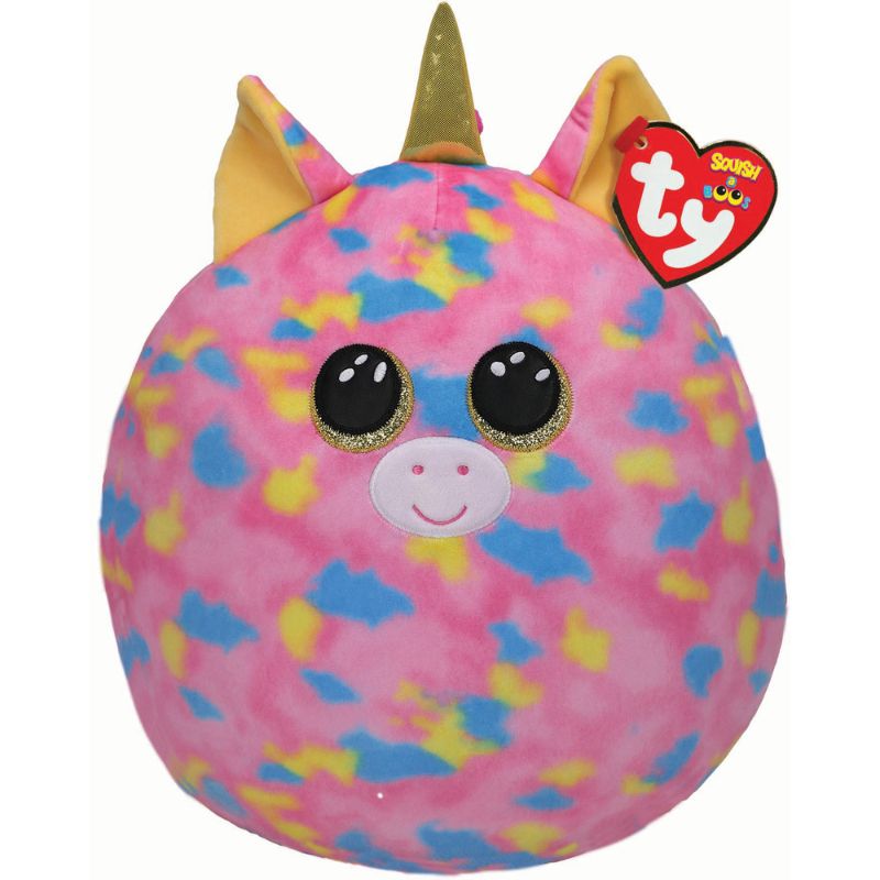 Photo 1 of Beanie Boos Plush Pillows - Fantasia Unicorn Multicolor 14'' Squish Plush Toy