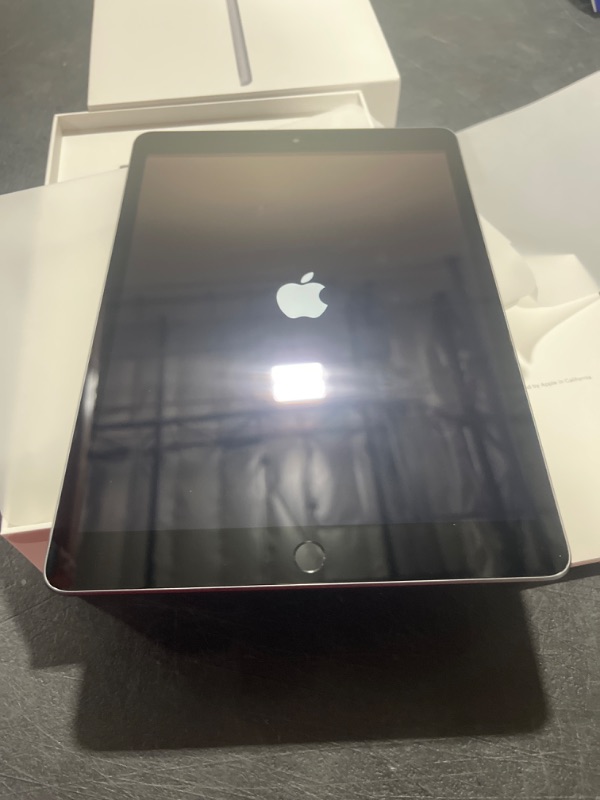 Photo 6 of Apple iPad (9th Generation): with A13 Bionic chip, 10.2-inch Retina Display, 64GB, Wi-Fi, 12MP front/8MP Back Camera, Touch ID, All-Day Battery Life – Space Gray - SEALED OPENED FOR PHOTOS - 
