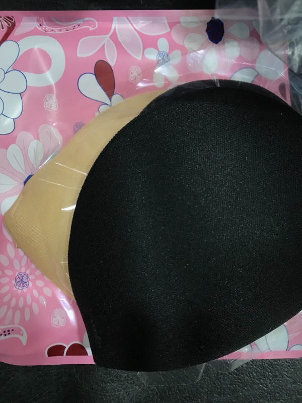Photo 2 of 2 Pairs Adhesive Bra Reusable Strapless Backless Bra Adhesive Invisible Lift up Bra Push up Bra for Backless Dress Style a B