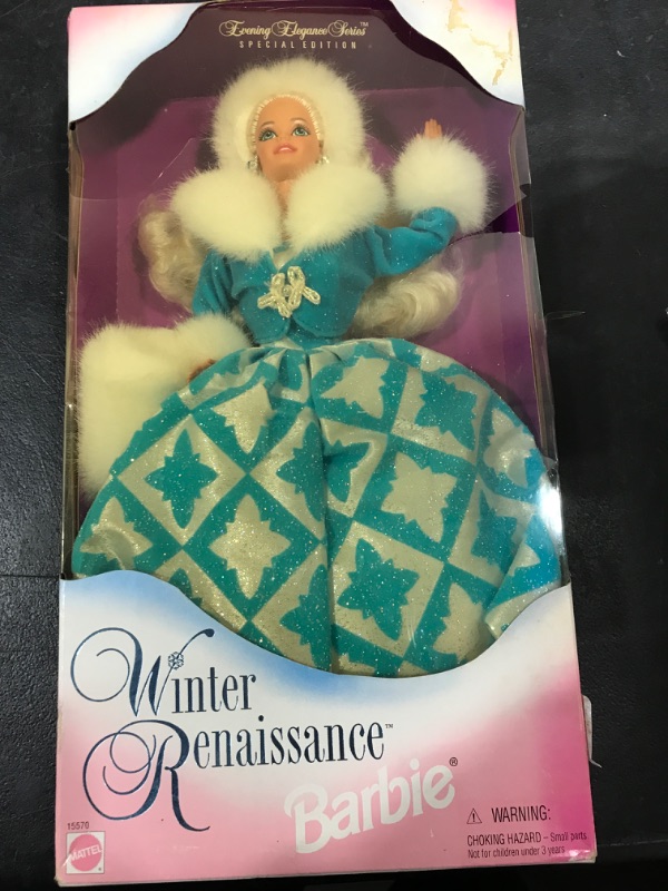 Photo 2 of Barbie Winter Renaissance Evening Elegance Series Special Edition (1996)
