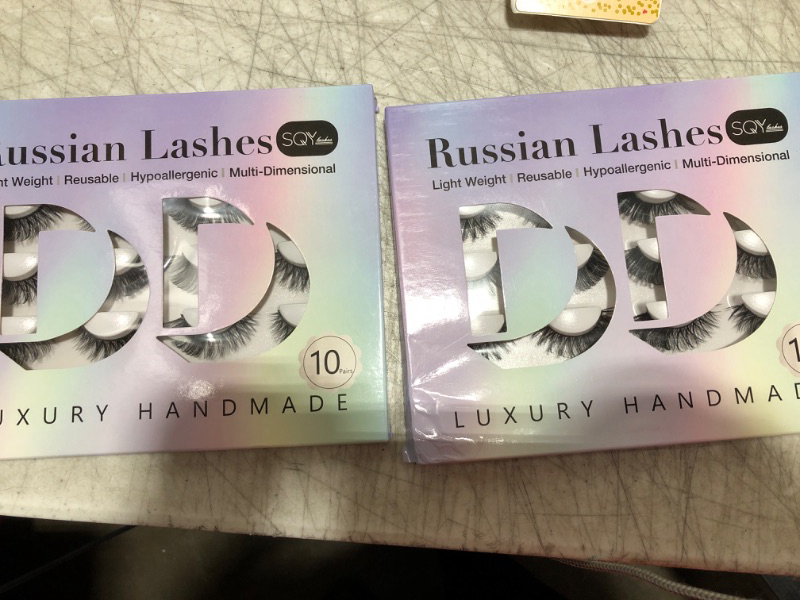 Photo 2 of 2 PACK- RUSSIAN LASHES 10 PAIR