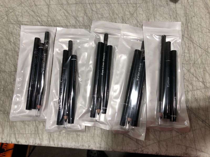 Photo 2 of 5 PACK- ETEDES 3 Different Precision Eyeliners,Waterproof,Smudge Proof,[3-in-1] Eyeliner *3;Black