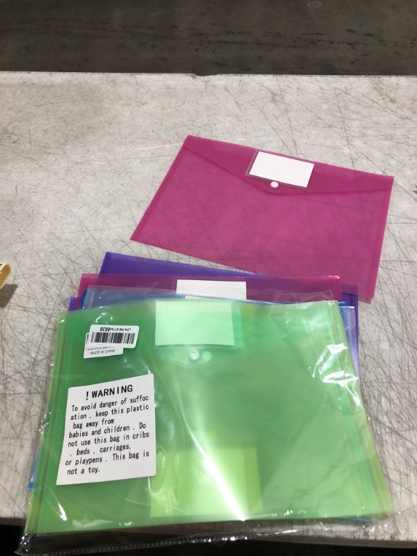 Photo 1 of Folders - Office Supplies - 10 PCS 