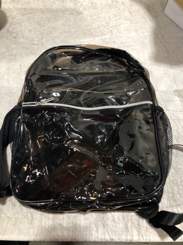 Photo 1 of Black See-Through Backpack - Security Check 