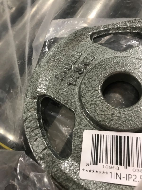 Photo 1 of 2.5 LB weight plate HULKFIT grey
