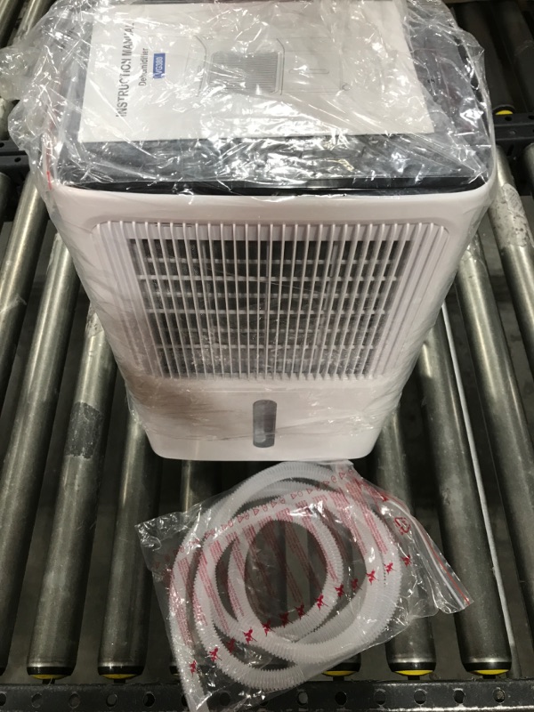 Photo 2 of 30 Pint Dehumidifiers for Home with Drain Hose, VEAGASO 2,500 Sq.Ft Dehumidifier for Basement, Large Room, Bathroom, Three Operation Modes, Intelligent Humidity Control, Dry Clothes, 24HR Timer 