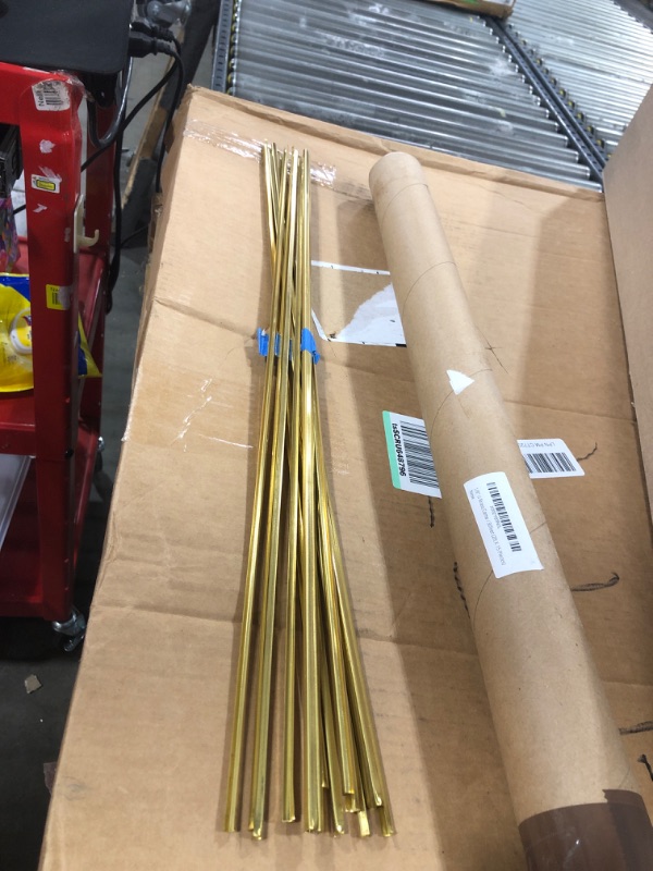 Photo 2 of 1/8" U Brass Came / 30feet (2ft X 15 Pieces)