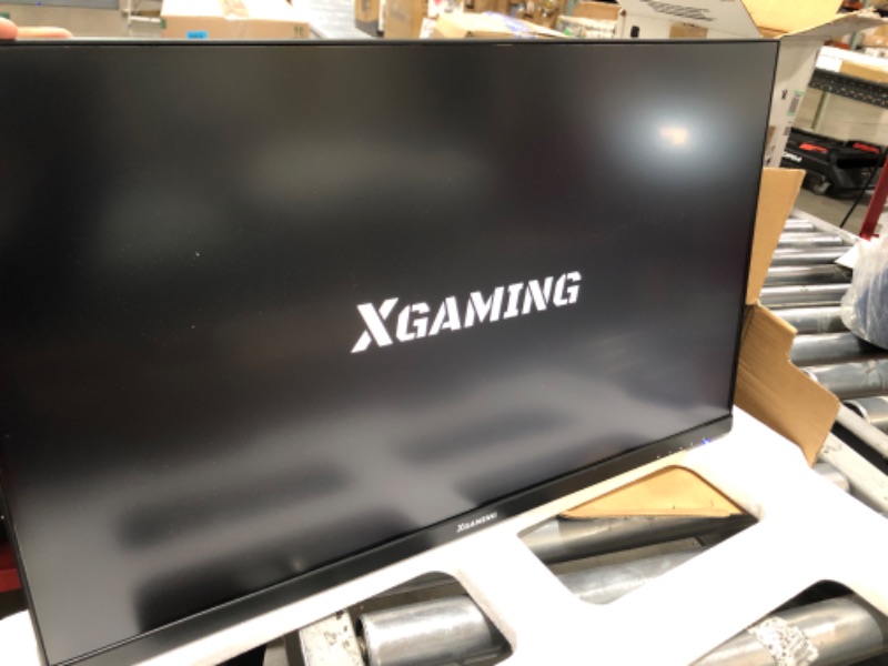 Photo 4 of XGaming 27-inch QHD Gaming ELED Monitor with Rainbow Lights, 144Hz/165Hz Refresh Rate, Eye Care 2560 x 1440 Display, FreeSync G-Sync Compatible, 1ms DisplayPort, HDMI and Speakers, Black 27'' Flat Monitor 165Hz QHD