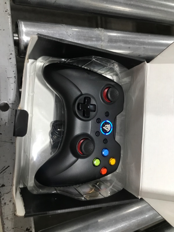Photo 1 of ?New? Wireless PC Controller, EasySMX Arion8236 Gaming Controller for Windows Steam/PS3/Android/Switch/Steam Deck, Dual-Vibration Computer Controller Gamepad with Turbo, 14 Hours Working Battery black