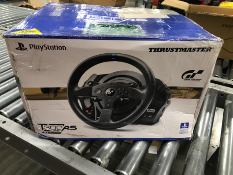 Photo 4 of Thrustmaster T300 RS - Gran Turismo Edition Racing Wheel (PS5,PS4,PC) Black Thrustmaster T300RS Gran Turismo Edition Racing Wheel