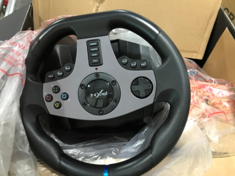 Photo 2 of PXN V9 Gaming Racing Wheel with Pedals and Shifter, Steering Wheel for PC, Xbox One, Xbox Series X/S, PS4, PS3 and Nintendo Switch