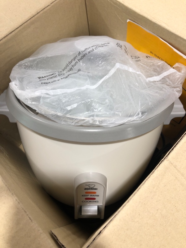 Photo 3 of Zojirushi NHS-10 6-Cup (Uncooked) Rice Cooker 6 Cup