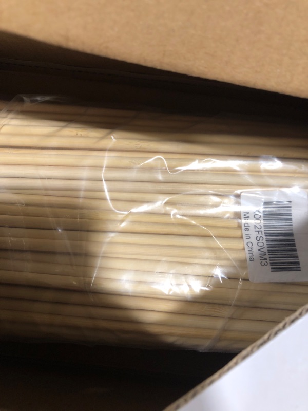 Photo 2 of 120 PCS Bamboo Marshmallow Roasting Sticks, SMores Skewers for Fire Pit, Extra Long 30 Inch Heavy Duty 5mm Thick Wooden SMores Sticks for Open Fire Pits Roaster Barbecue Hot Dog Camping Kebab Sausage