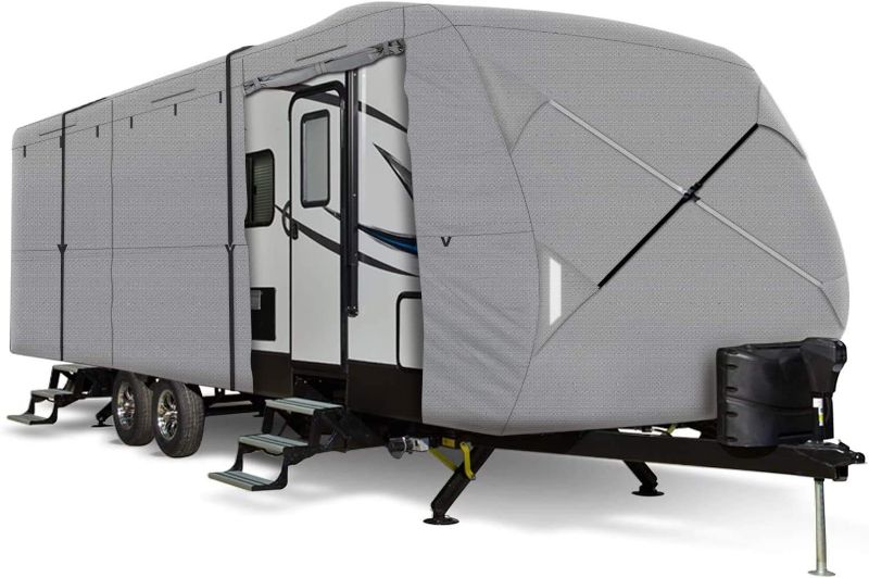 Photo 1 of 18'-20' Travel Trailer RV Cover Windproof Extra Thick 