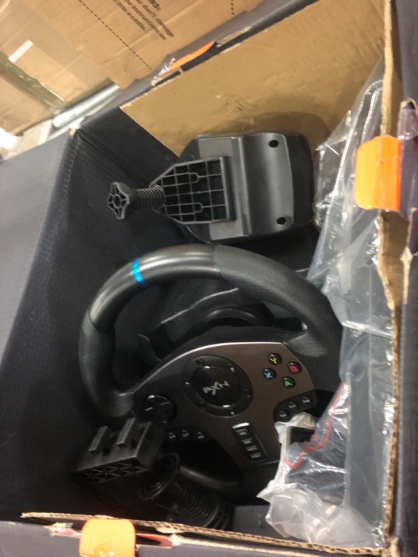 Photo 2 of PXN V9 Gaming Racing Wheel with Pedals and Shifter, Steering Wheel for PC, Xbox One, Xbox Series X/S, PS4, PS3 and Nintendo Switch