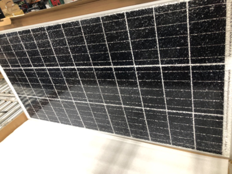 Photo 2 of **DAMAGED**Topsolar Solar Panel 100 Watt 12/24 Volt Monocrystalline Off Grid System for Homes RV Boat 100W-Single
