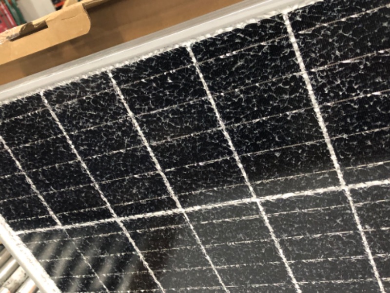 Photo 4 of **DAMAGED**Topsolar Solar Panel 100 Watt 12/24 Volt Monocrystalline Off Grid System for Homes RV Boat 100W-Single