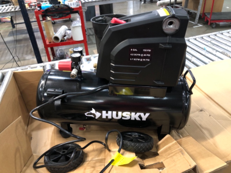 Photo 2 of LIKE NEW Husky 8G 150 PSI Hotdog Air Compressor