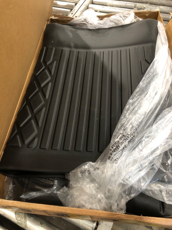 Photo 2 of Nilight TPE Floor Mats for 2019 2020 2021 2022 2023 Dodge Ram 1500 New Body Style with Rear Storage Box,All Weather Custom Fit Heavy Duty Floor Liners 2019-2023 New Body Crew Cab