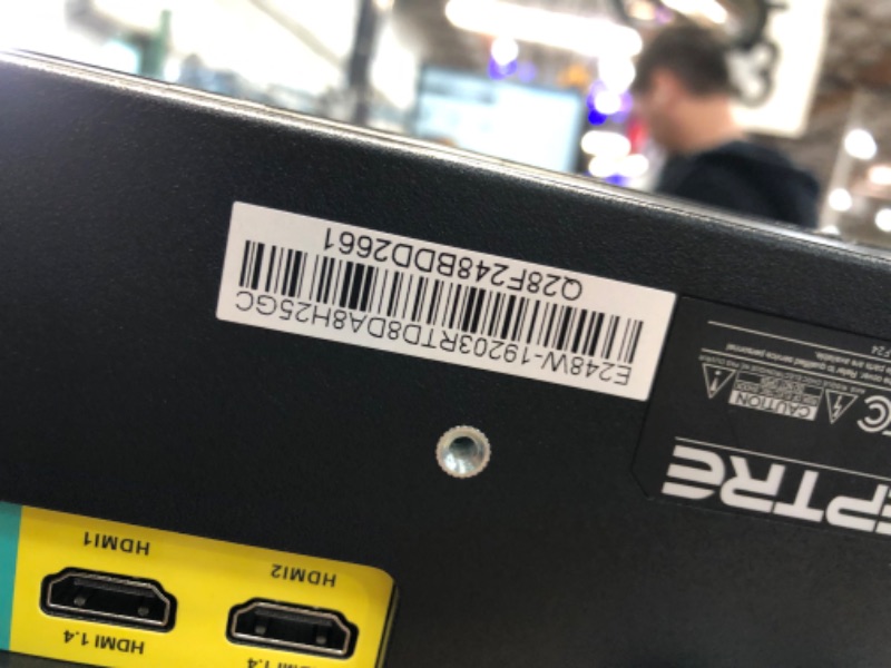 Photo 1 of Sceptre 24" Professional Thin 75Hz 1080p LED Monitor 2x HDMI VGA Build-in Speakers, Machine Black (E248W-19203R Series) 24" 75Hz Monitor