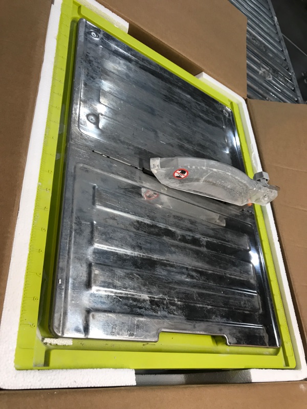 Photo 1 of 4.8 -Amps 7 in. Blade Corded Tabletop Wet Tile Saw
